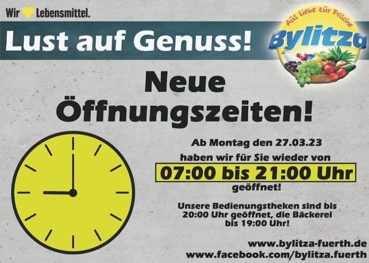 Erstes Bild des Artikels Neue Öffnungszeiten!
