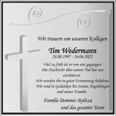Erstes Bild des Artikels Wir trauern um useren Kollegen